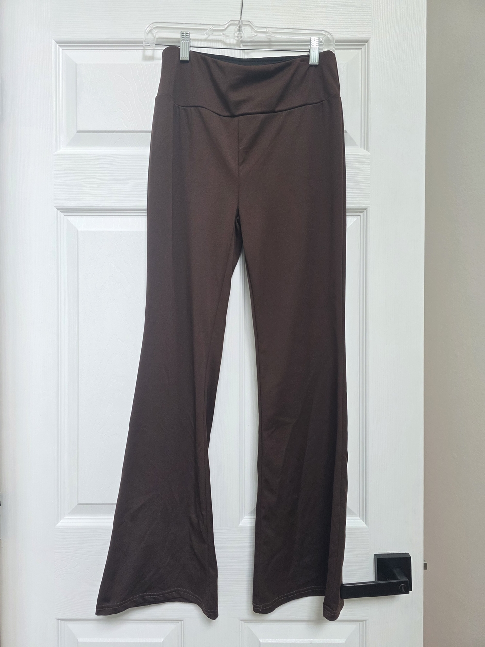 shosho Brown Flare Yoga Pants